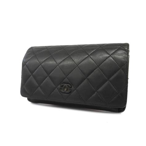 Chanel No. 10 Matelasse Lambskin Bifold Long Wallet Wallet 